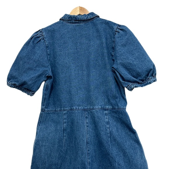 THE ODELLS Tamil  Denim Jumpsuit INDIGO SIZE 10 - Picture 12 of 15